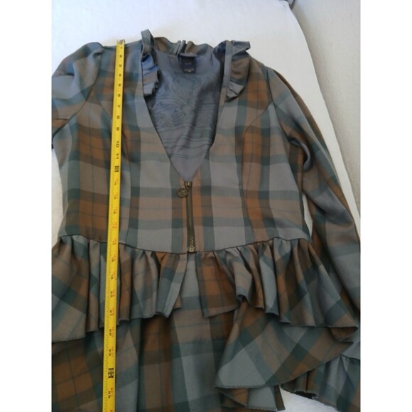 Hot Topic Outlander Mackenzie Peplum Plus Corset Cosplay Blazer Jacket Large - Picture 12 of 16